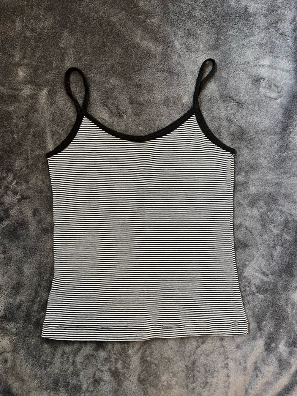 BRANDY MELVILLE black and white striped Skylar tank